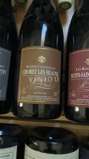 Bourgogne Chorey-lès-Beaune Réserve Chasselatoux 2006