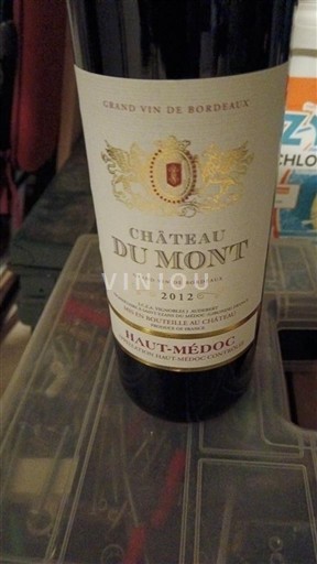 Bordeaux Haut-Médoc Château Mont 2012