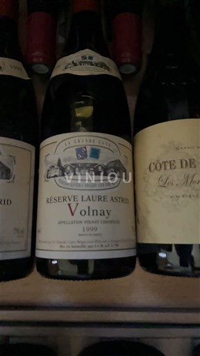 Bourgondië Volnay La Grande Cave Réserve Laure Astrid 1999