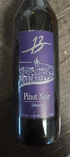 Vaud Cave des 13 Coteaux Urbanoir 2015