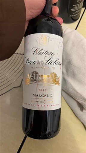 Bordeaux Margaux Grand Cru Château Prieuré-Lichine 2011