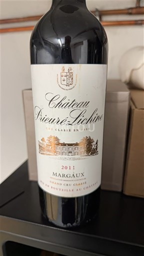 Burdeos Margaux Grand Cru Château Prieuré-Lichine 2011