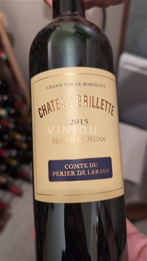 Bordeaux Moulis-en-Médoc Château Brilllette 2015