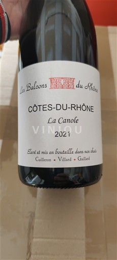 Rona dolina Côtes-du-Rhône Les Balcons du Rhône La Canole 2021
