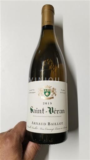Burgundsko Saint-Véran Arnaud Baillot 2019
