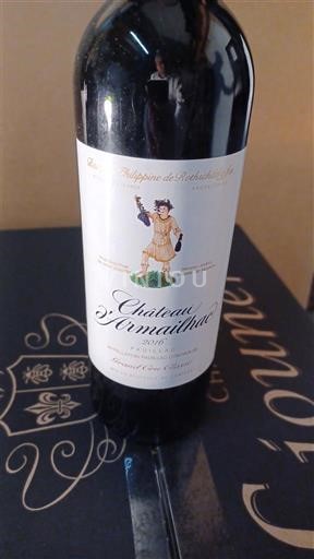 Bordeaux Pauillac Château Armailhac 2016