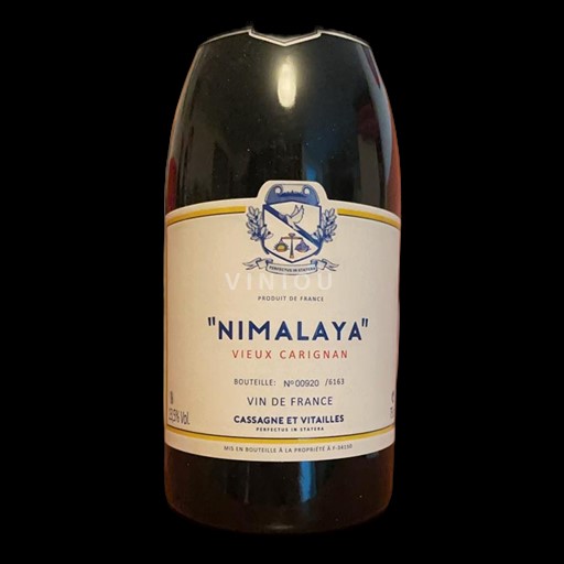 Vin Rouge sec Nimalaya Château Cassagne 2019 France Bordeaux AOC