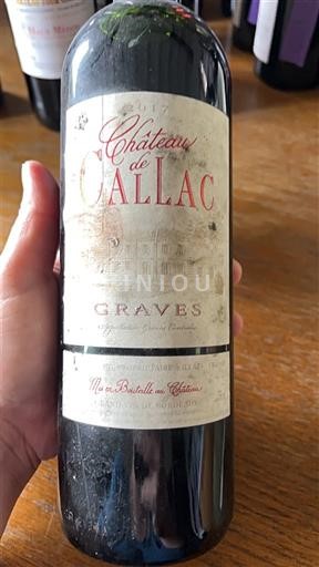 Bordeaux Graves Château Callac 2017