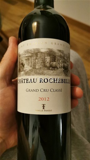 Bordeaux Saint-Émilion Grand Cru Château Rochebelle 2012
