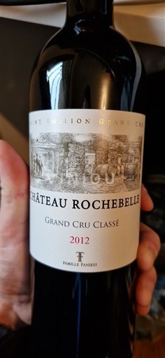 Bordeaux Saint-Émilion Grand Cru Château Rochebelle 2012