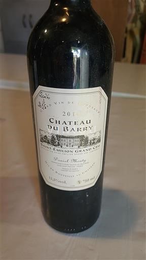 Bordeaux Saint-Émilion Château Barry 2010