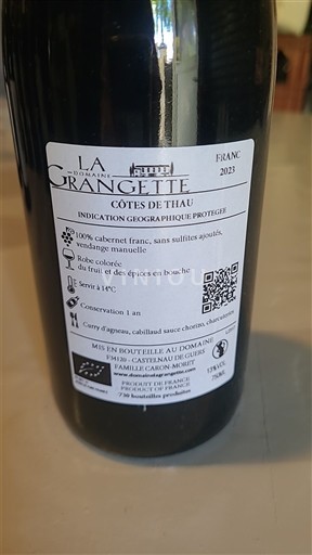 Languedoc-Roussillon Côtes de Thau Domaine La Grangette 2023