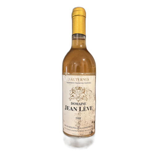 Bordeaux Sauternes Domaine Jean Lève 2008