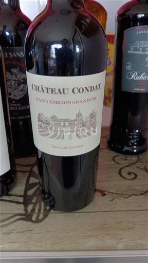 Vin Rouge sec Château Condat Non millésimé France Bordeaux Saint-Émilion Grand Cru AOC Grand Cru
