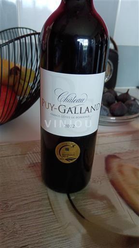 Bordeaux Château Puy-Galland 2012