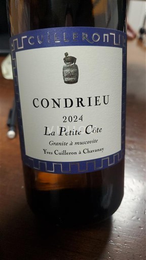 Rhône Valley Condrieu Yves Cuilleron La Petite Côte 2024