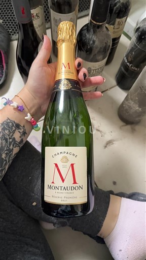 Champagne Sâm-panh Montaudon Brut Réserve Première Không niên vụ