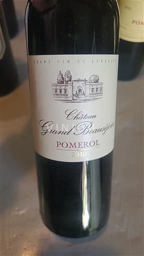 Bordeaux Pomerol Château Grand Beauséjour 2010