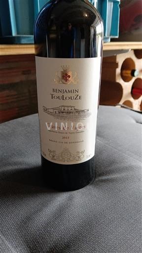 Bordeaux Graves-de-vayres Benjamin de LouLouZe 2015