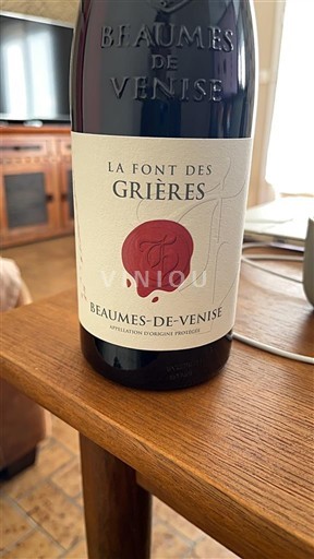 Valle del Rodano Beaumes de Venise La Font des Grières 2022