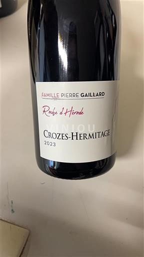 Rona dolina Crozes-hermitage Famille Pierre Gaillard Rebelle d'Hérode 2023