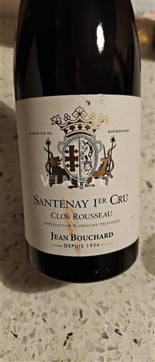 Borgogna Santenay Premier Cru Jean Bouchard Clos Rousseau 2022