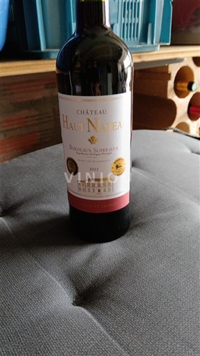Bordeaux Bordeaux Supérieur Château Haut Nadeau 2022