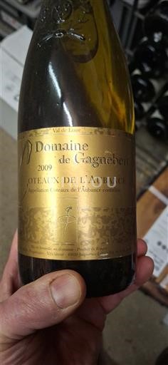 Údolí Loiry Coteaux-de-l'aubance Domaine Gagnebert 2009