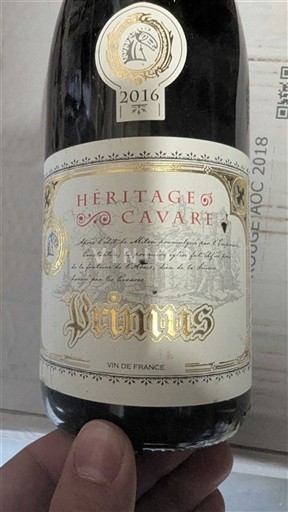 Rona dolina Ni doloceno Heritage du Cavarer Primus 2016