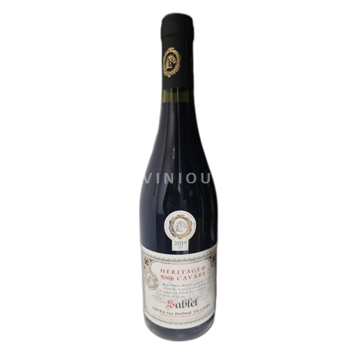 Rhônedalen Côtes-du-Rhône-Villages Héritage Cavare 2019