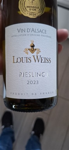 Alsace Grand Cru Louis Weiss 2023