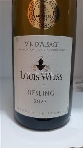 Alsace Grand Cru Louis Weiss 2023