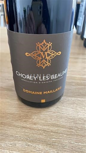 Bourgogne Chorey-lès-Beaune Premier Cru Domaine Maillard 2017