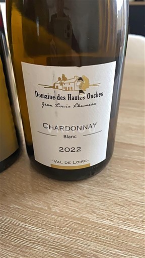 Dolina Loare Domaine Des Hautes Ouches Chardonnay 2022