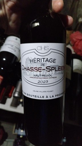 Bordeaux Haut-Médoc Château Chasse-Spleen Héritage de Chasse-Spleen 2023