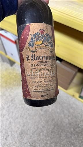 Toscana San Gimignano Il Raccianello Chianti di san gimignano 1977