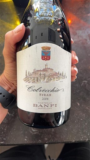 Tuscan Wines Unspecified Castello Banfi Colvecchio 2004