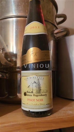 Alsace Château Wagenbourg Pinot Noir 2011