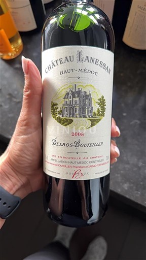 Bordeaux Haut-Médoc Château Lanessan Delbos-Bouteiller 2008