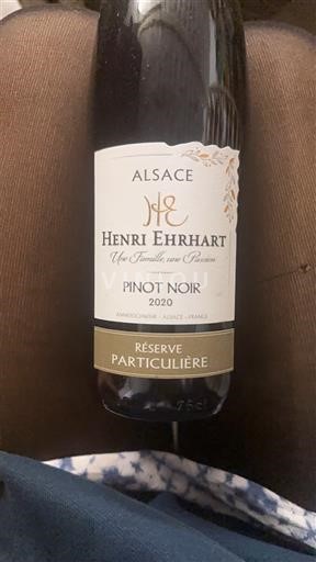 Alsace Henri Ehrhart Réserve Particulière 2020