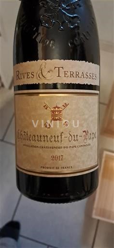 Rhônetal Châteauneuf-du-Pape Rives & Terrasses 2017