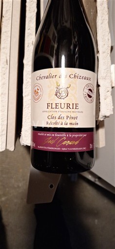 Beaujolais Fleurie Chevalier des Chizeaux Clos des Pivot 2023