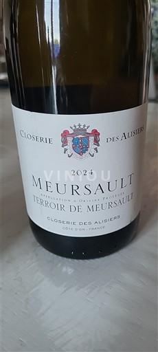 Borgoña Meursault Closerie des Alisiers Terroir de Meursault 2024