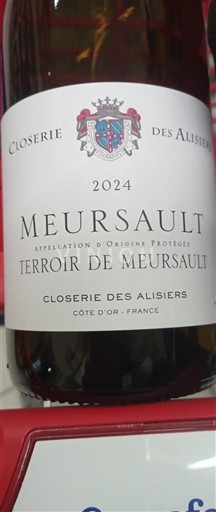 Бургундія Мерсо Closerie des Alisiers Terroir de Meursault 2024