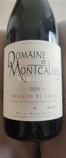 Languedoque Terrasses du Larzac Domaine Montcalmès 2020