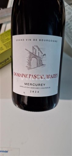 Burgundsko Mercurey Domaine Pascal Brazey 2024