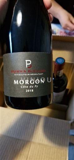 Beaujolais Morgon Patrick Bouland Côte du Py 2018