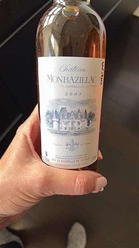 Sud-Ovest Monbazillac Château Monbazillac 2003