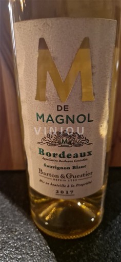 Bordeaux Barton & Guestier M de Magnol 2017