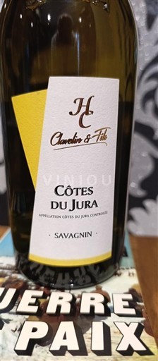 Jura Côtes du Jura Chevalier & Fils Savagnin 2021